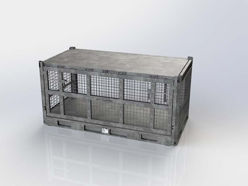 TACTICAL BASKET LARGE+ SC-BA-LP-GT-01 In a wharehouse